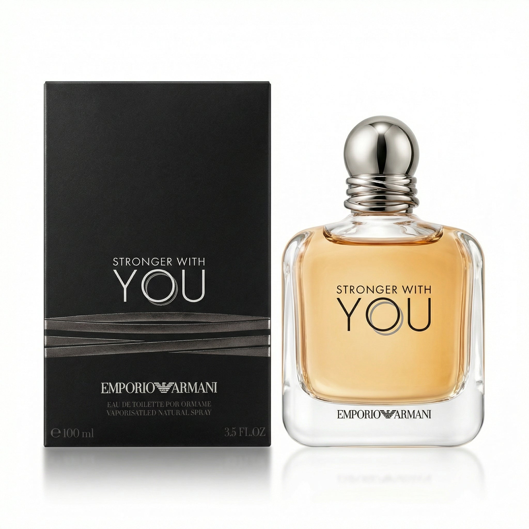 Emporio Armani Stronger With You Freeze • Eau De Toilette 100ml Hombre