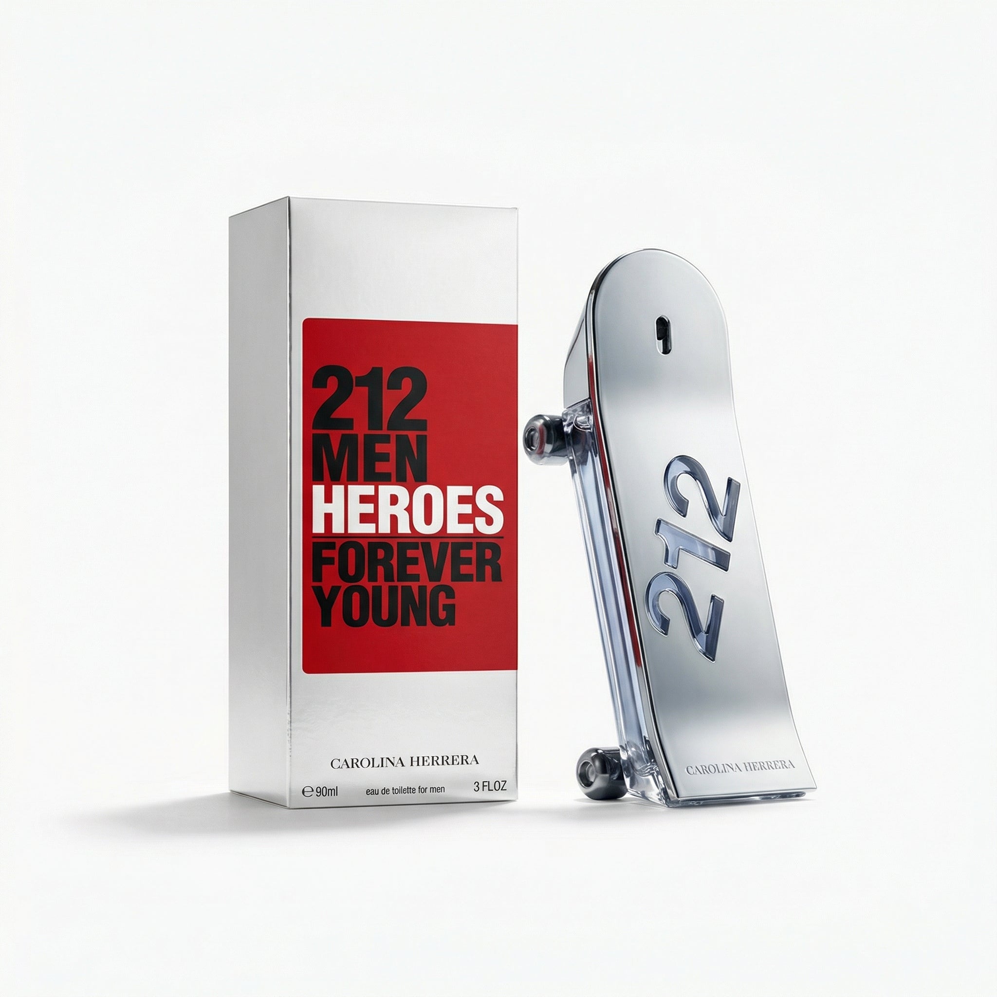 Carolina Herrera 212 Heroes For Men • Eau De Toilette 90ml Hombre