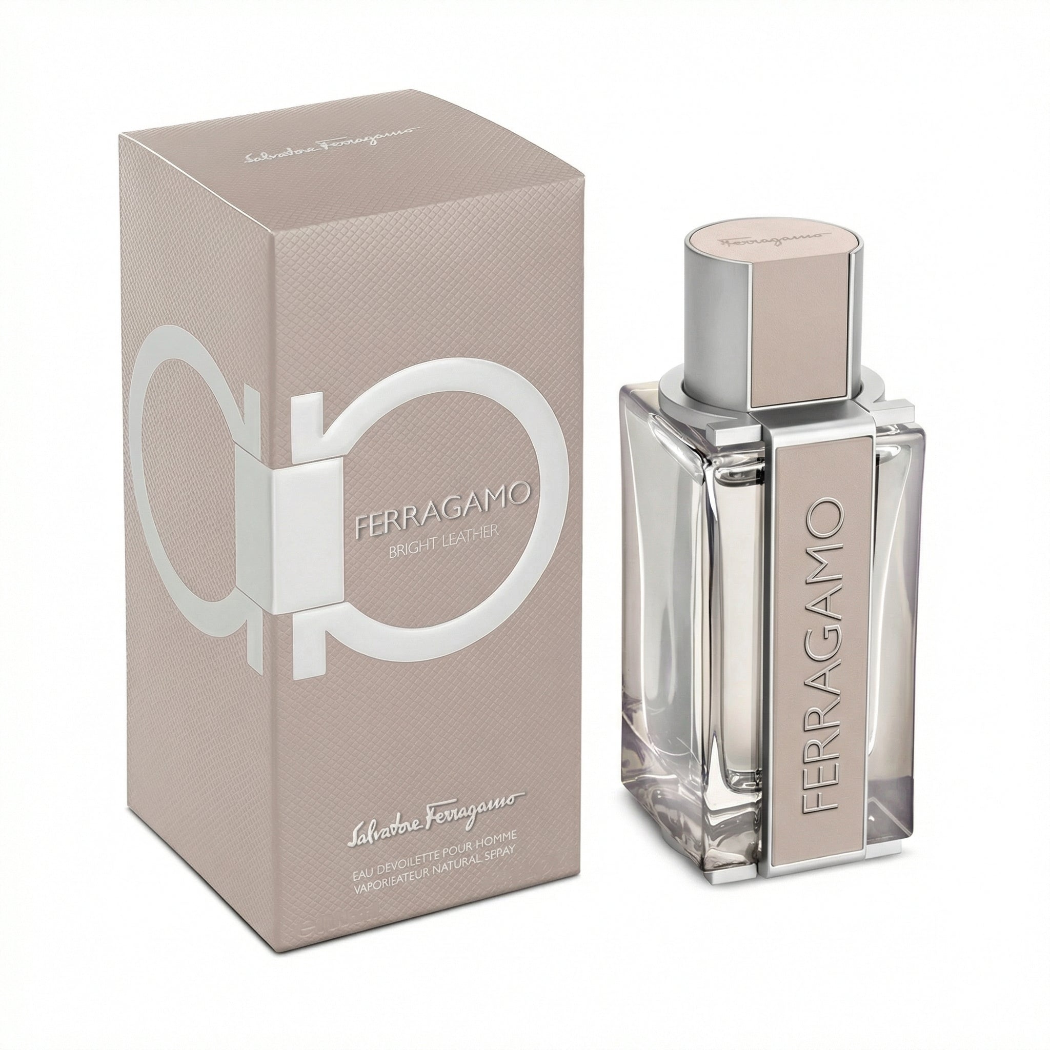 Salvatore Ferragamo Bright Leather • Eau De Toilette 100ml Hombre