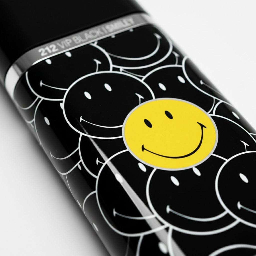 Carolina Herrera 212 VIP Black Smiley • Limited Edition 100ml Hombre