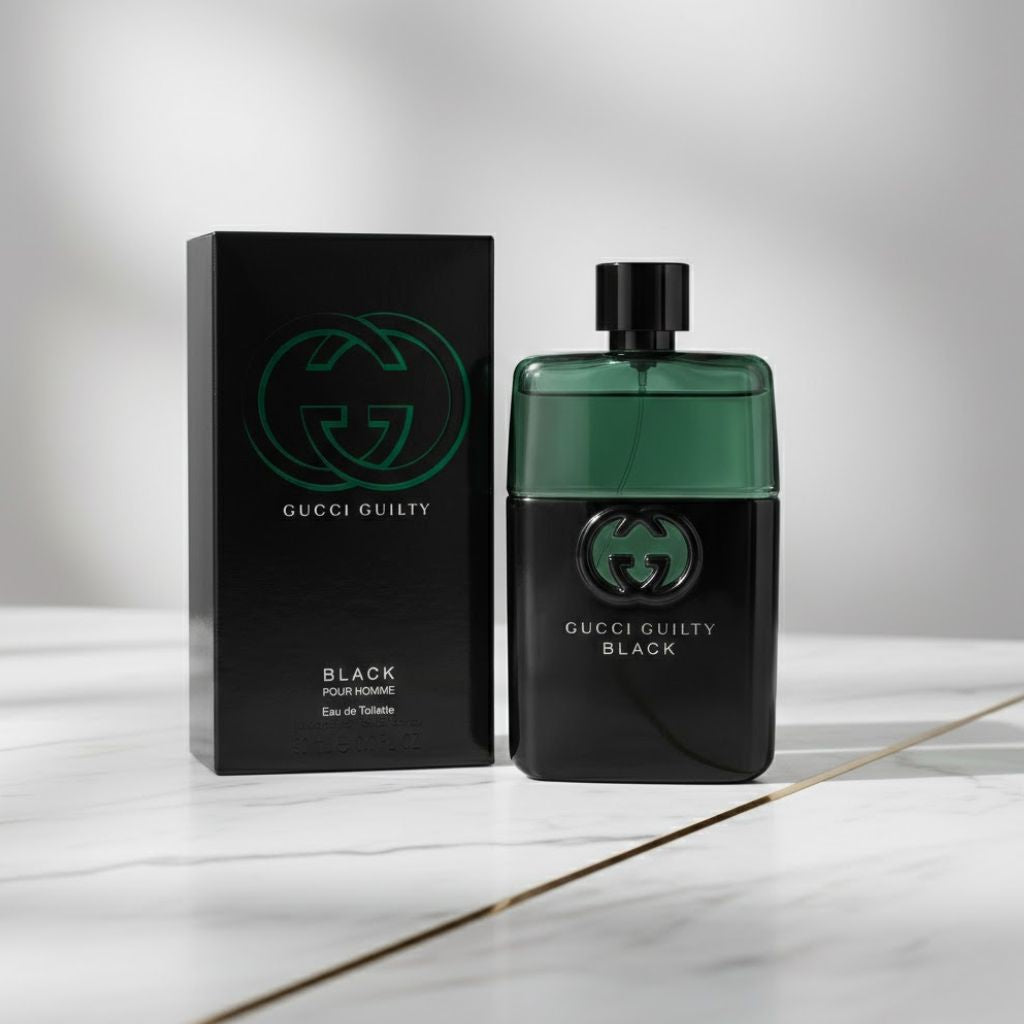 Gucci Guilty Black Pour Homme • Eau De Toilette 90ml Hombre