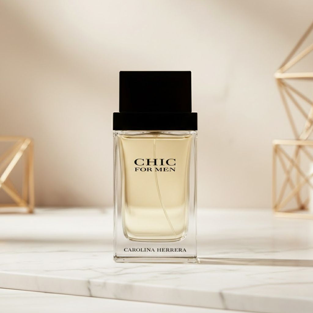 Carolina Herrera Chic For Men • Eau De Toilette 100ml Hombre