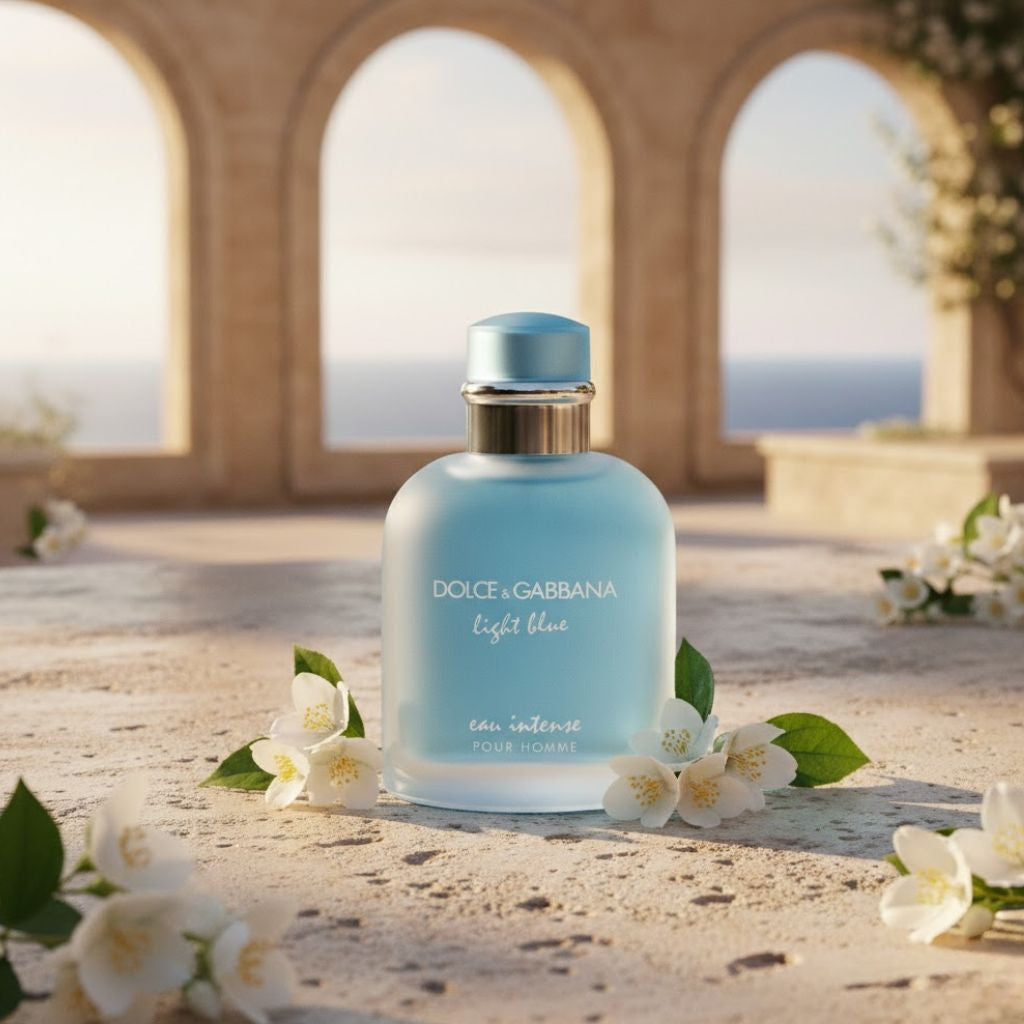 Dolce & Gabbana Light Blue Eau Intense • Eau De Parfum 100ml Hombre